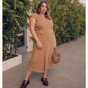 Aydin housedress mustard medium